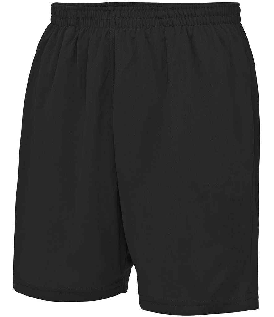 AWDis Cool Mesh Lined Shorts | Jet Black - Image 5