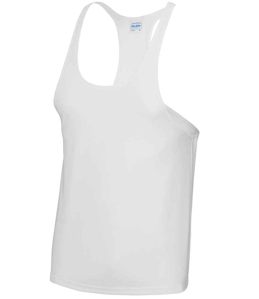 AWDis Cool Muscle Vest | Arctic White