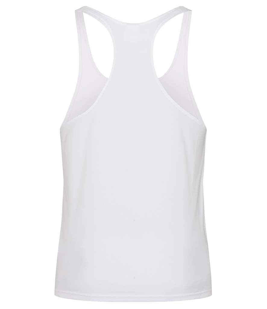 AWDis Cool Muscle Vest | Arctic White - Image 2