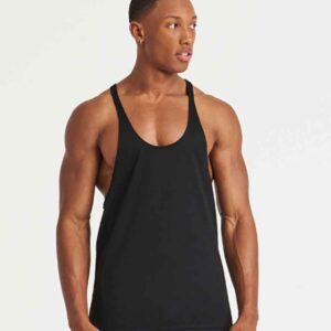 AWDis Cool Muscle Vest | Jet Black