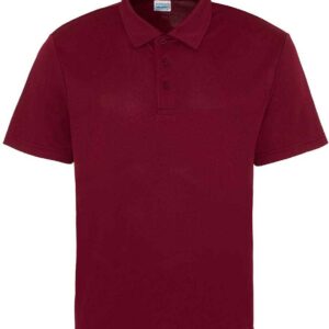 AWDis Cool Polo Shirt | Burgundy