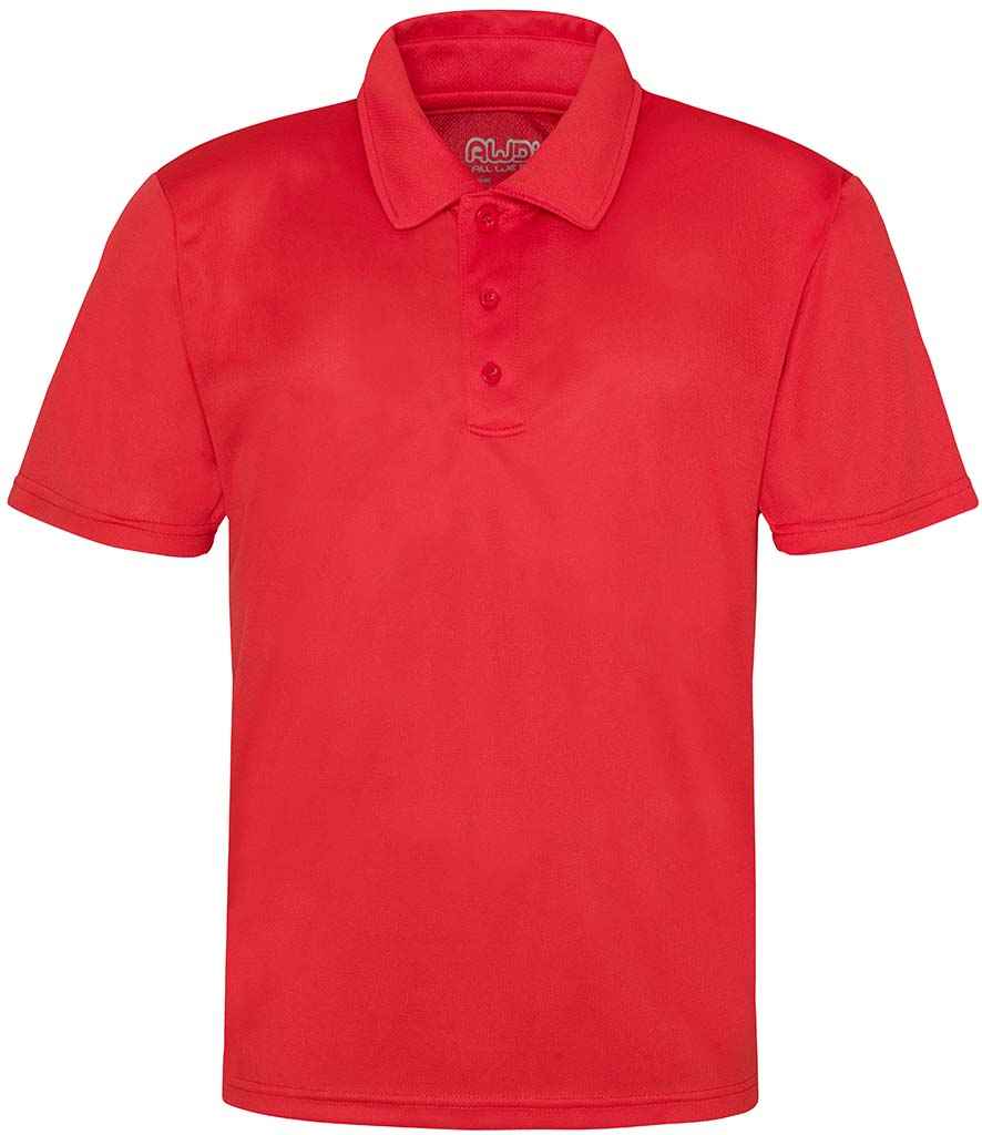AWDis Cool Polo Shirt | Fire Red