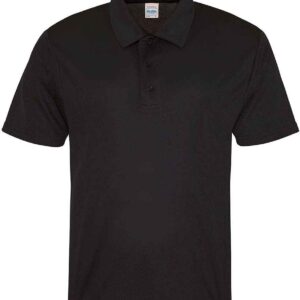AWDis Cool Polo Shirt | Jet Black