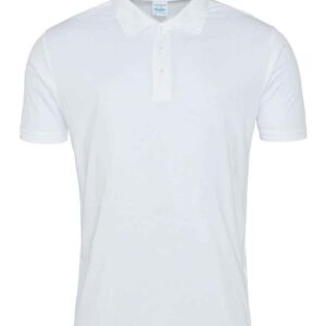 AWDis Cool Smooth Polo Shirt | Arctic White