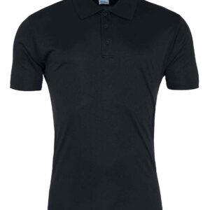 AWDis Cool Smooth Polo Shirt | Jet Black