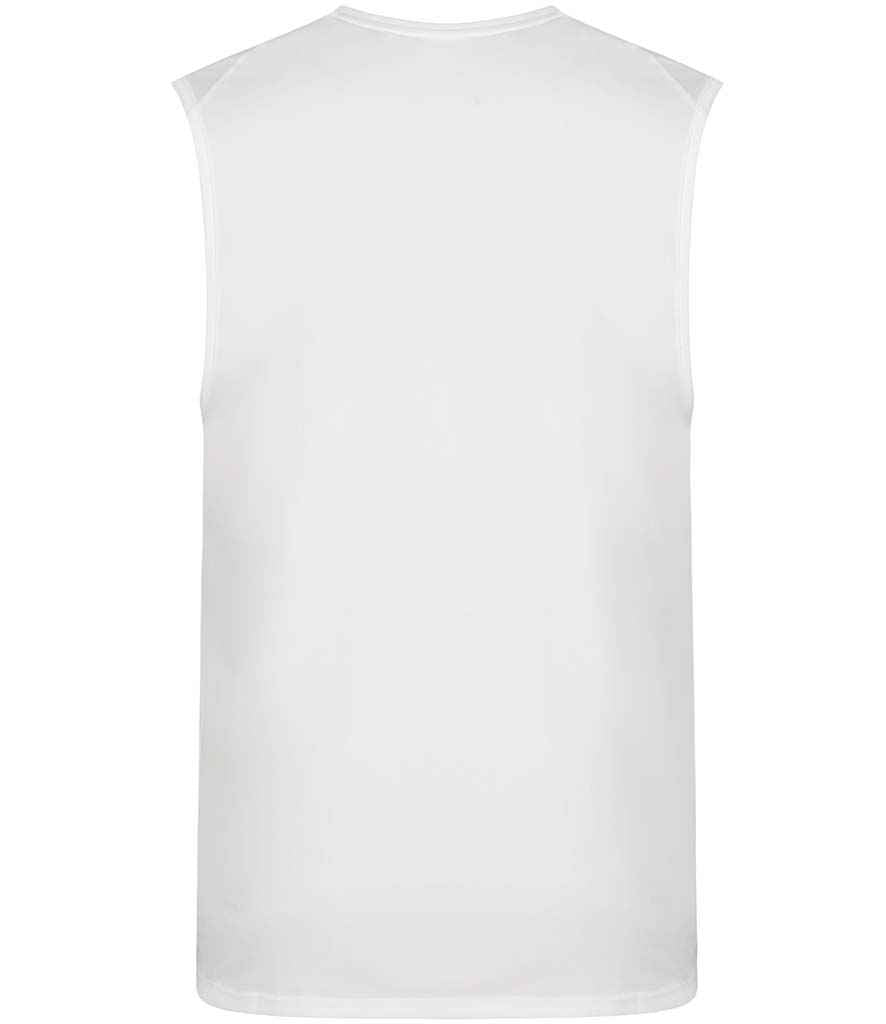AWDis Cool Smooth Sports Vest | Arctic White - Image 2