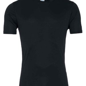 AWDis Cool Smooth T-Shirt | Jet Black
