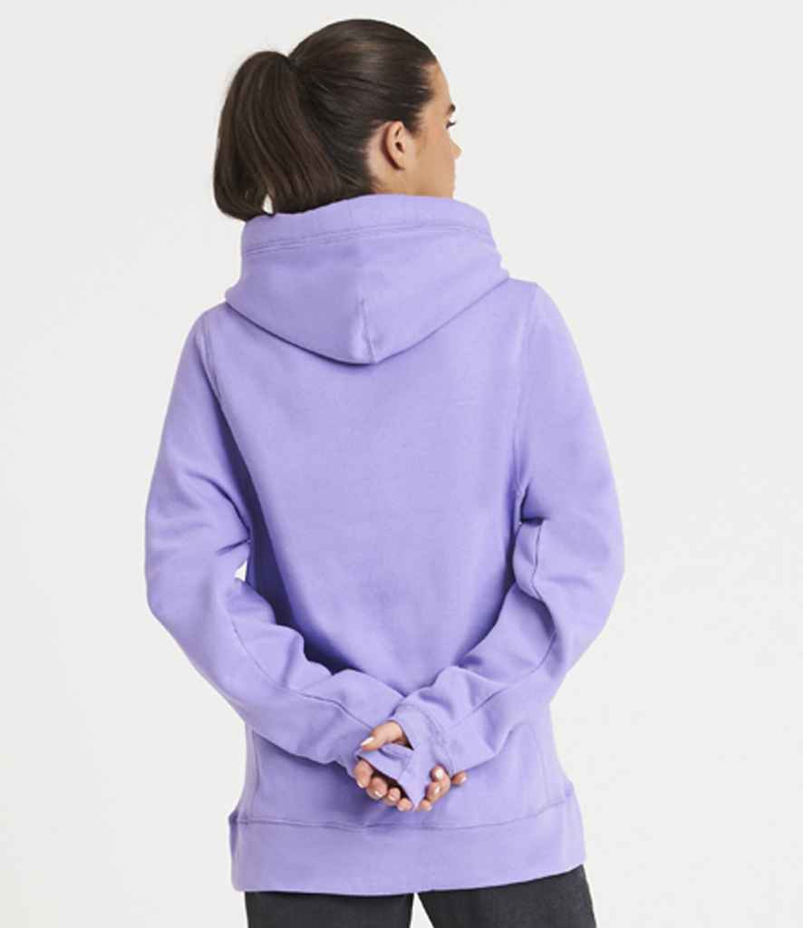 AWDis Cross Neck Hoodie | Digital Lavender - Image 4