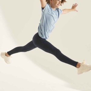 AWDis Girls Cool Athletic Pants | French Navy