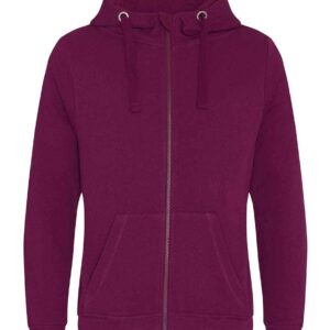 AWDis Graduate Heavyweight Zoodie | Burgundy