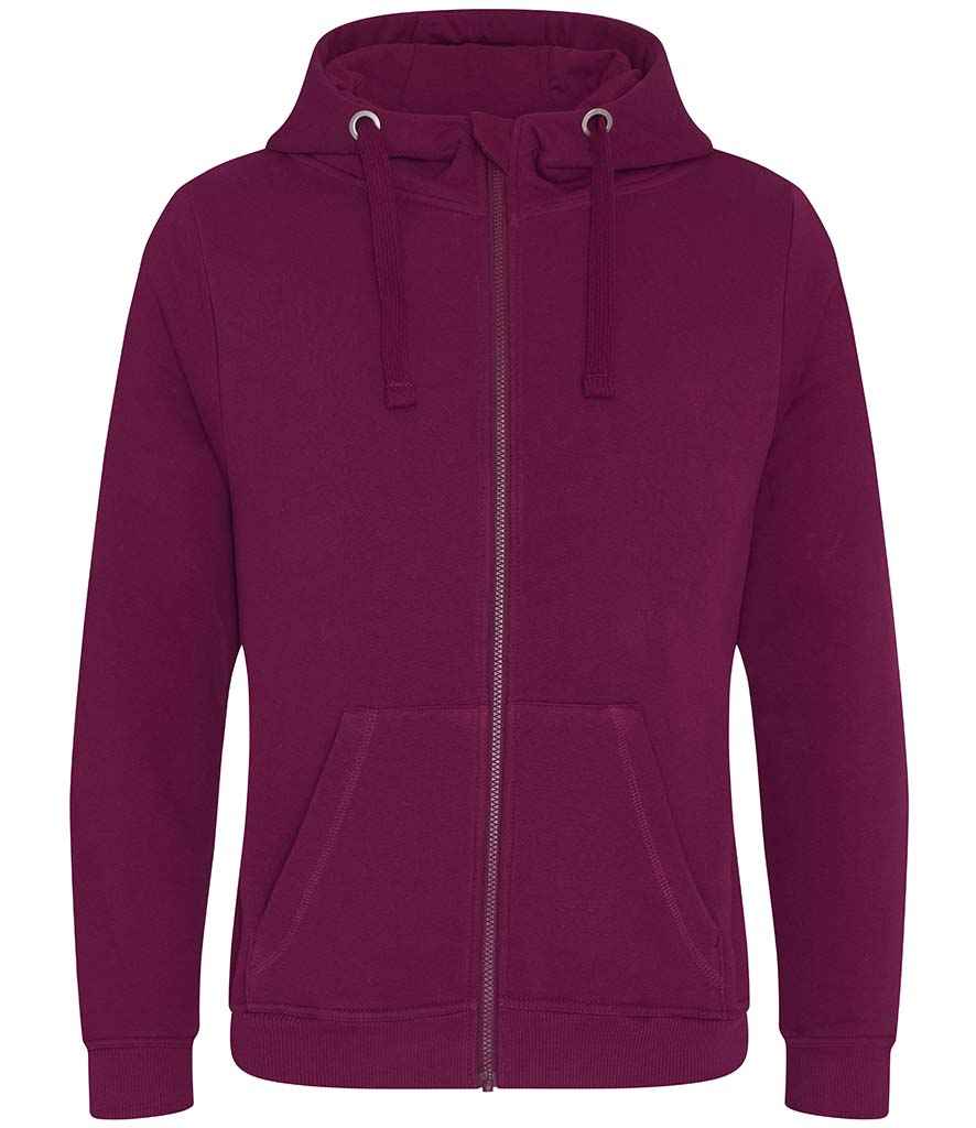 AWDis Graduate Heavyweight Zoodie | Burgundy