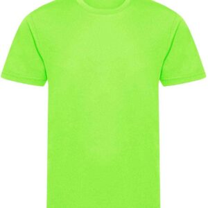 AWDis Kids Cool Recycled T-Shirt | Electric Green