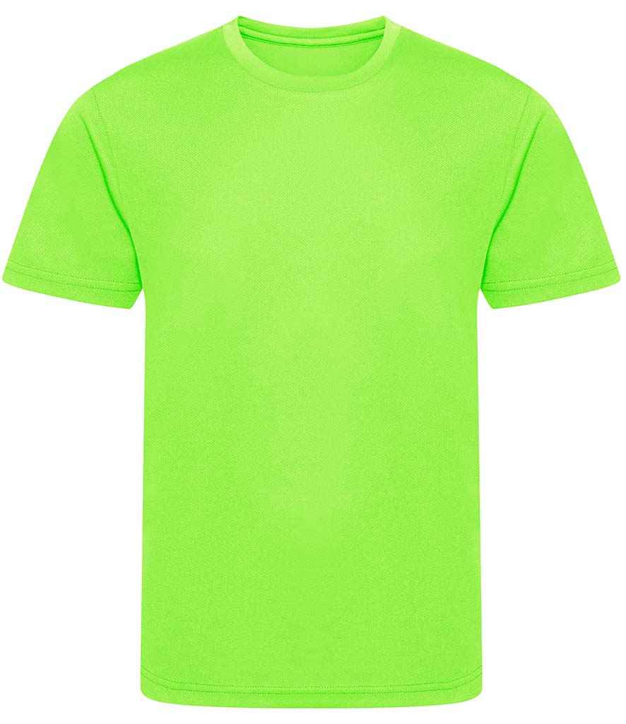AWDis Kids Cool Recycled T-Shirt | Electric Green