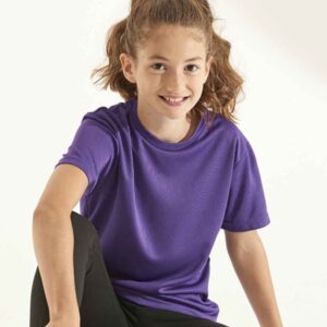AWDis Kids Cool Recycled T-Shirt | Purple