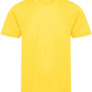 AWDis Kids Cool Recycled T-Shirt | Sun Yellow