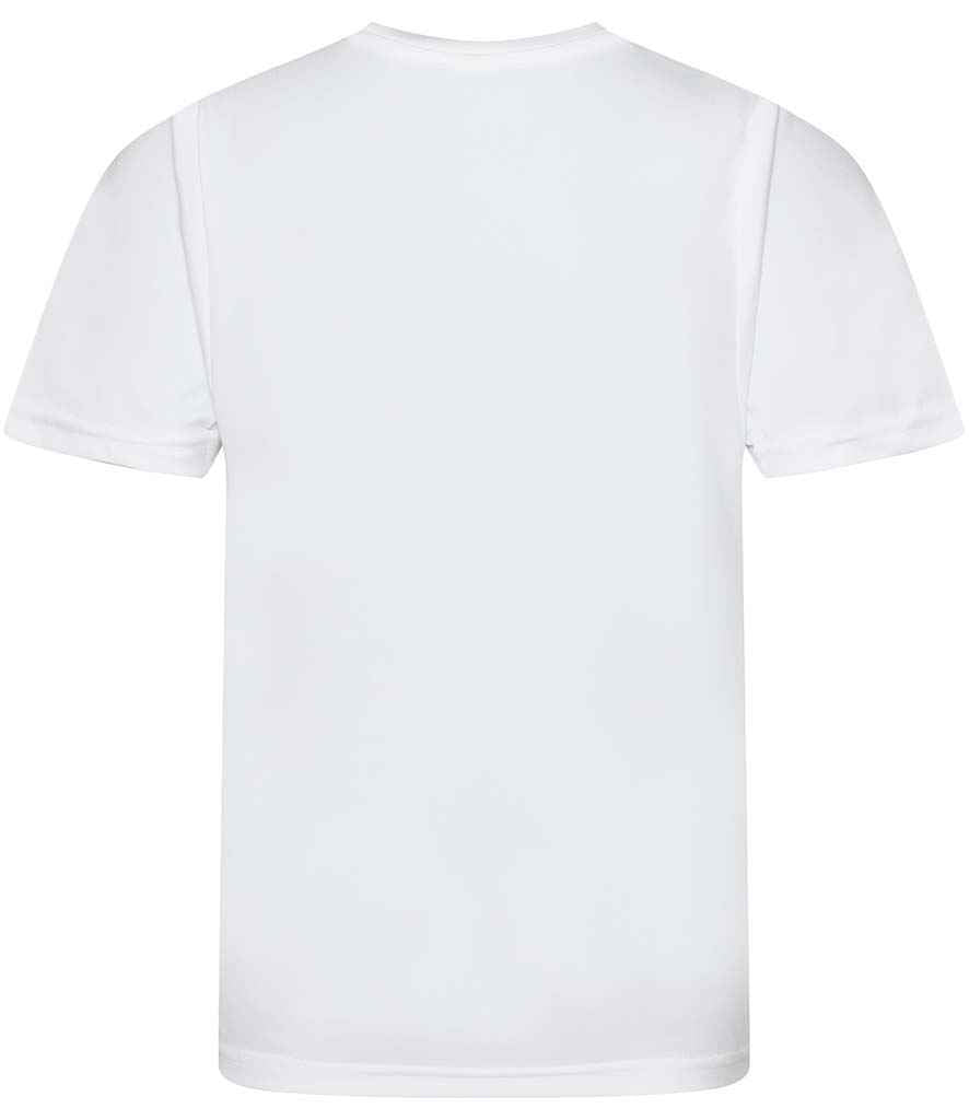 AWDis Kids Cool Smooth T-Shirt | Arctic White - Image 2