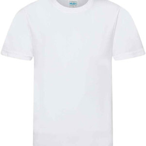 AWDis Kids Cool Smooth T-Shirt | Arctic White