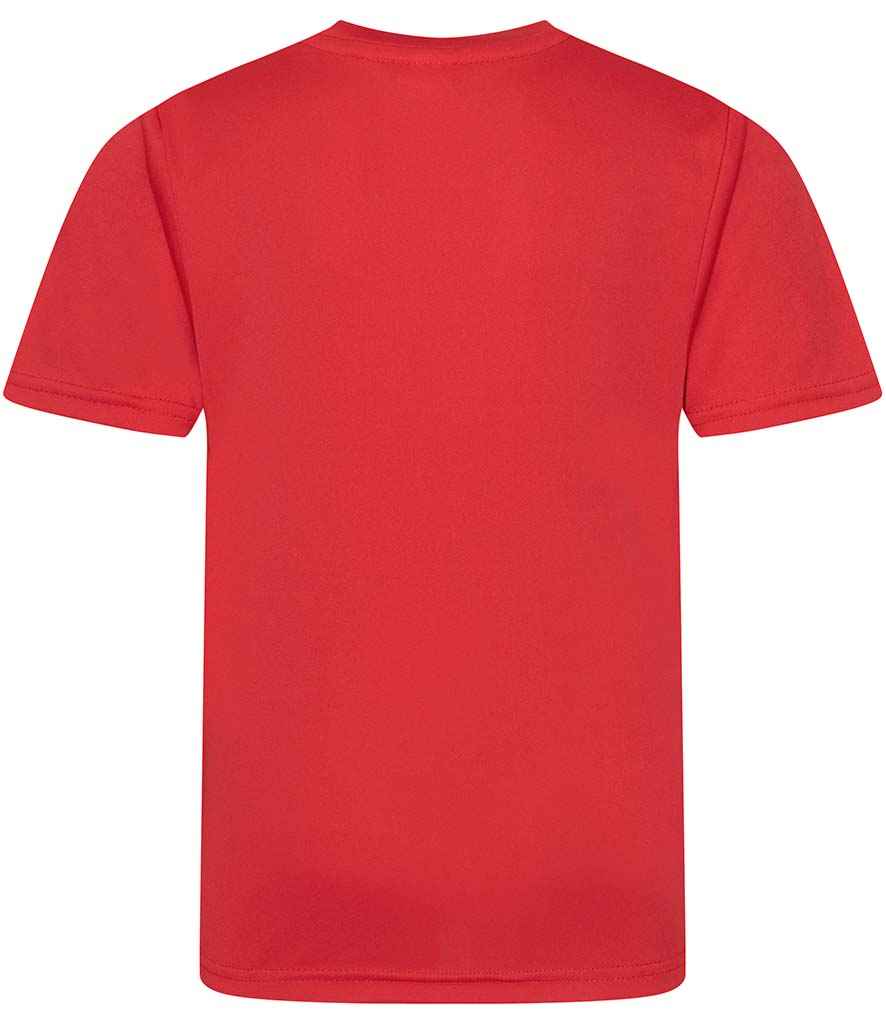 AWDis Kids Cool Smooth T-Shirt | Red - Image 3