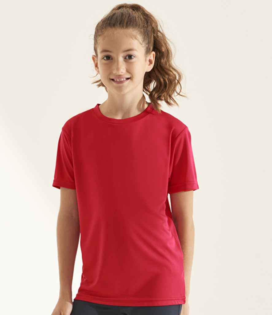 AWDis Kids Cool Smooth T-Shirt | Red