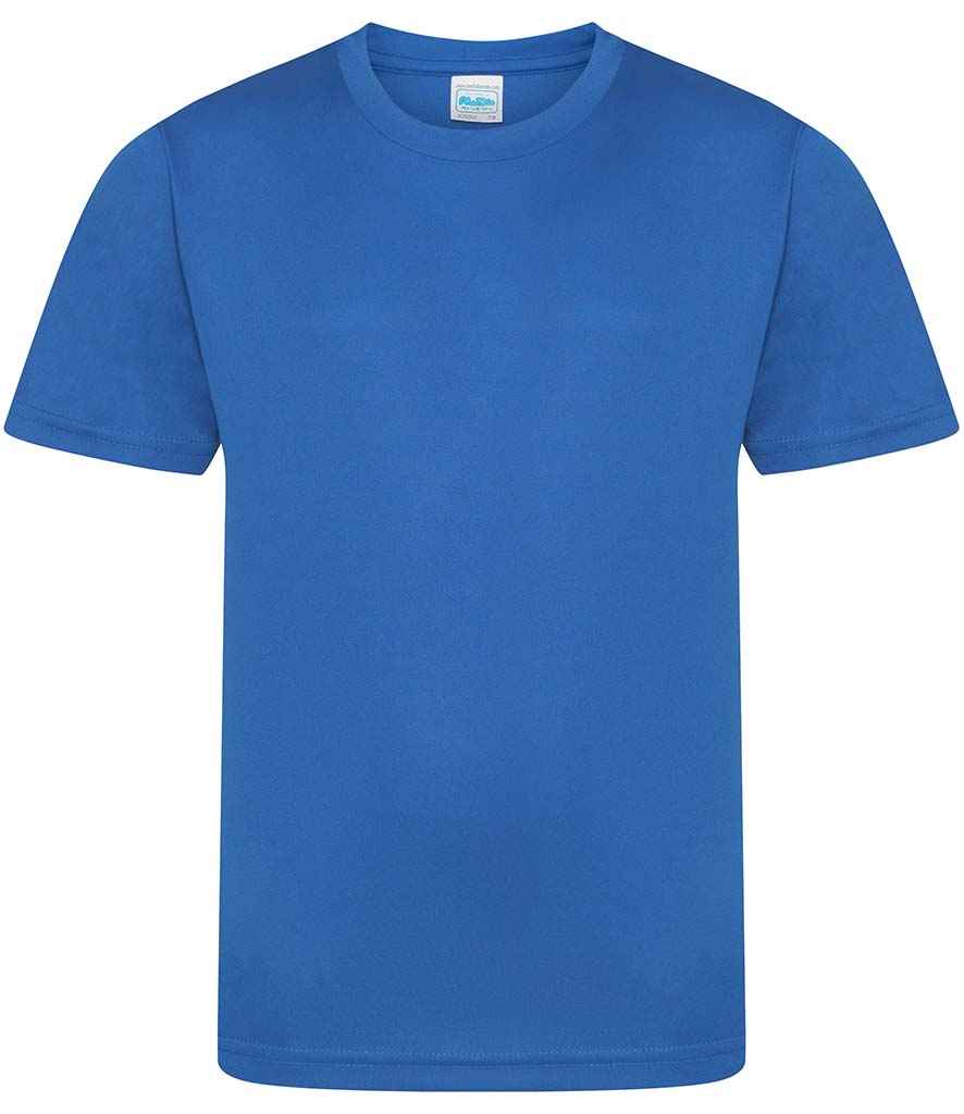 AWDis Kids Cool Smooth T-Shirt | Royal Blue - Image 2