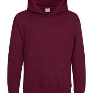 AWDis Kids Hoodie | Burgundy