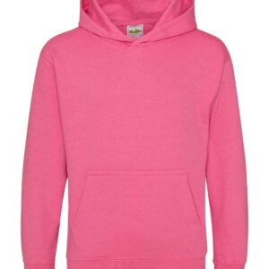 AWDis Kids Hoodie | Candyfloss Pink