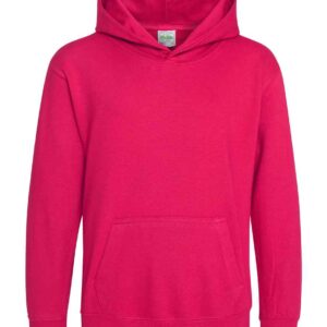 AWDis Kids Hoodie | Hot Pink