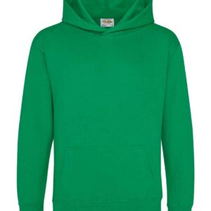 AWDis Kids Hoodie | Kelly Green