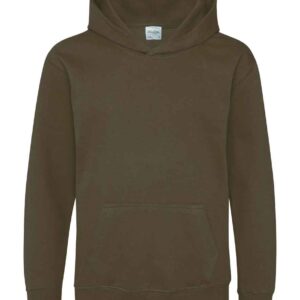 AWDis Kids Hoodie | Olive Green