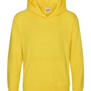 AWDis Kids Hoodie | Sun Yellow