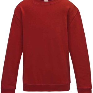 AWDis Kids Sweatshirt | Fire Red
