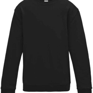 AWDis Kids Sweatshirt | Jet Black