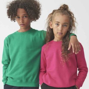 AWDis Kids Sweatshirt | Kelly Green