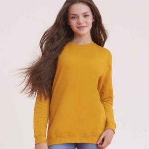 AWDis Kids Sweatshirt | Mustard
