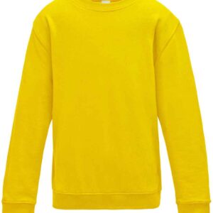 AWDis Kids Sweatshirt | Sun Yellow