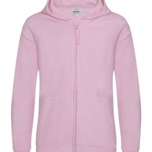 AWDis Kids Zoodie | Baby Pink
