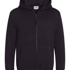 AWDis Kids Zoodie | Jet Black