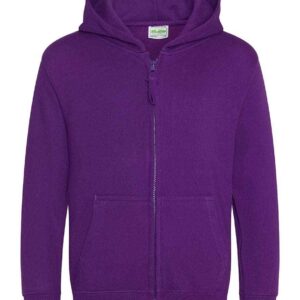 AWDis Kids Zoodie | Purple