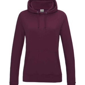 AWDis Ladies College Hoodie | Burgundy