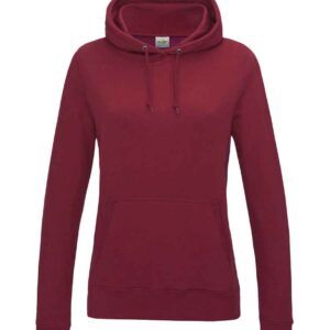 AWDis Ladies College Hoodie | Red Hot Chilli