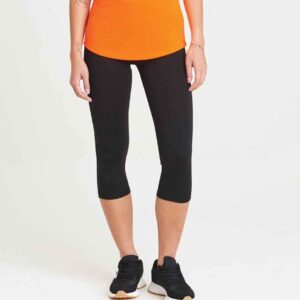 AWDis Ladies Cool Capris | Jet Black