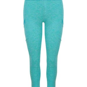 AWDis Ladies Cool Dynamic Leggings | Ocean Melange/Ocean