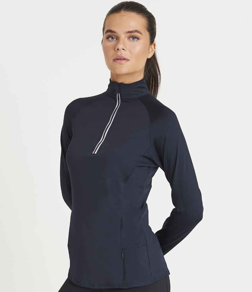 AWDis Ladies Cool-Flex™ Half Zip Top | French Navy