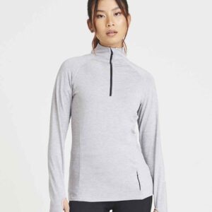 AWDis Ladies Cool-Flex™ Half Zip Top | Silver Grey