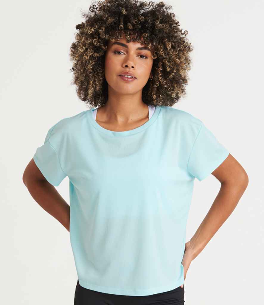 AWDis Ladies Cool Open Back T-Shirt | Mint