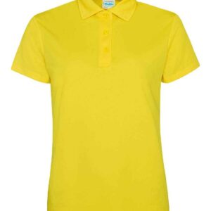 AWDis Ladies Cool Polo Shirt | Sun Yellow