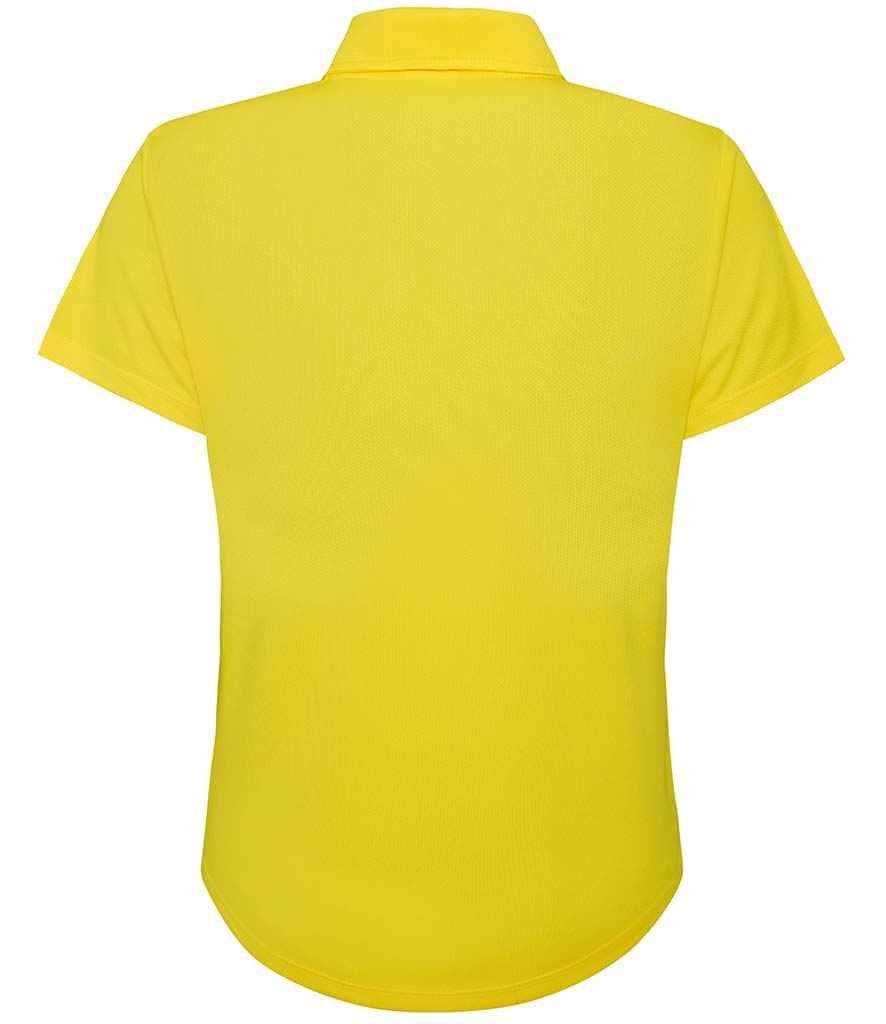AWDis Ladies Cool Polo Shirt | Sun Yellow - Image 2