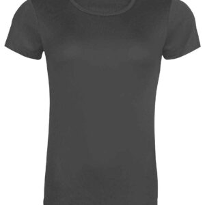 AWDis Ladies Cool Recycled T-Shirt | Charcoal