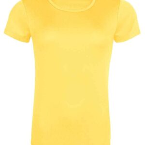 AWDis Ladies Cool Recycled T-Shirt | Sun Yellow