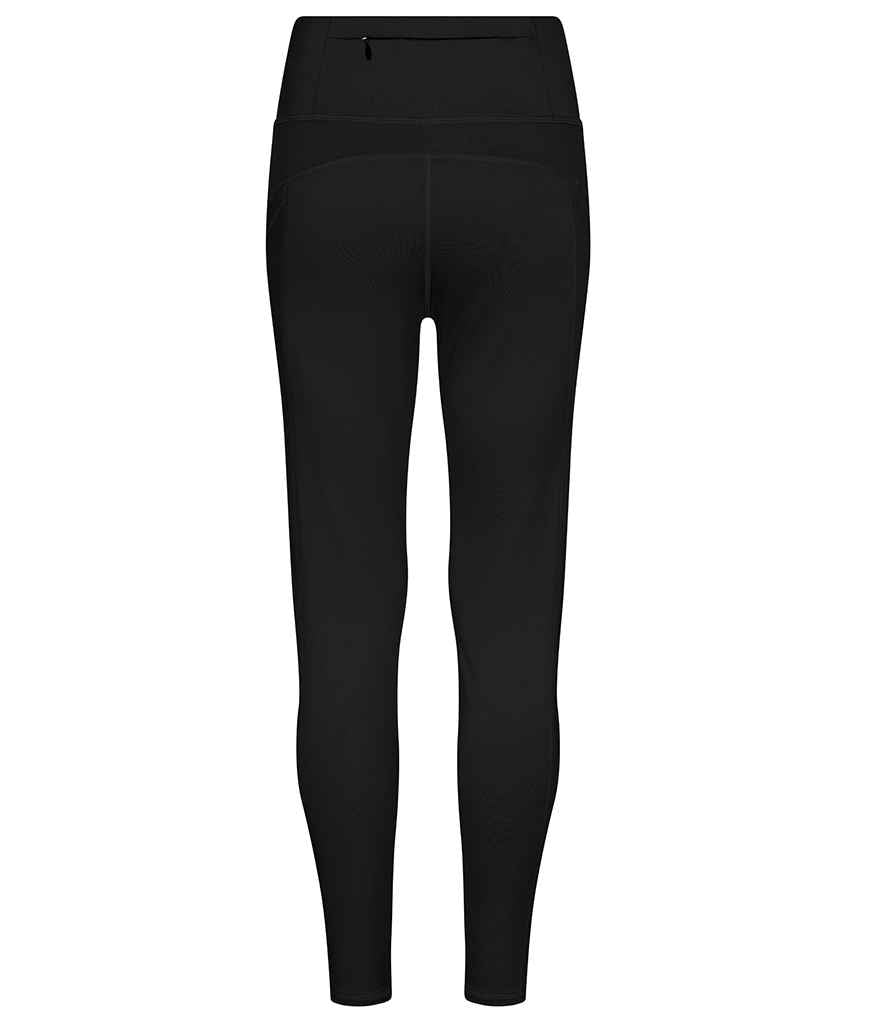AWDis Ladies Cool Recycled Tech Leggings | Jet Black - Image 2